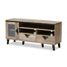 137-7560 Baxton Studio Cardiff Modern Light Brown Wood Tv 842507106904