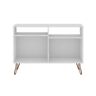 138gmc1 Manhattan Comfort Rockefeller Tv Stand White 810042673205