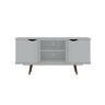 18pmc1 Manhattan Comfort Hampton Tv Stand White 810042673564