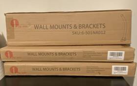 6-501na012 1byone Wall Mount Bracket Universal Tv Monitor Mounting Hardware
