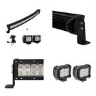 240crvcy3ep Hshigh 2x 18fc3cr Led Light Bar Inch Waterproof Spot Flood 742010115915