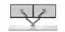 Dmg2000s 3.5-8.5 Kanto Dual Arm Desktop Mount Kg Monitors Silver 103361 800152713380