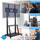 Oplesqc6y7 32-100inch Heavy Duty Removable Tv Stand Mount Cart Trolley With Shelves F Meeting
