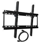 4070quot Fortress Mount Tv Wall For Tvs Up To 165 Lbs With 9feet Braided 682821120992