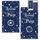 43221-7167 Navy Blue Star Scratch Off Party Game Cards 647094306092