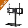 4350988374 Rfiver Universal Swivel Tabletop Tv Stand With Mount 689718040753