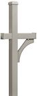 4370d-nic Salsbury Industries Deluxe Post Sided Mounted For Designer 820996444745