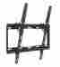 460941 Manhattan Wall Mount For Flat Panel Display Tv Steel Black 766623460941