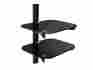 Mvd-3b 5715 Monoprice Dvd Bracket Black Mount New 844660057154