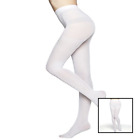 605757807539 Innabella Women Den Microfiber Soft Opaque Tights White