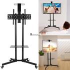 634974098116 Unbranded Full Motion Floor Tv Stand Swivel Mount
