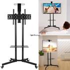 634974103681 Unbranded Rolling Tv Stand Mobile Screens Adjustable Height