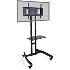 63607227 Atlantic Television Stands Entertainment Centers Mobile Tv Cart 031742072277