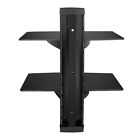 643906446895 Layer Floating Wall Shelf Glass For Dvd Tv