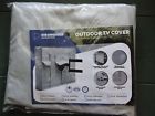 6731466276688 Stronghold Gray Outdoor Tv Cover Weatherproof Universal