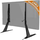 689550492925 Hemudu Table Top Tv Stand Base Vesa Universal