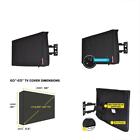 756040753863 Andarm Outdoor Tv Cover Black Weatherproof Universal Protector