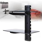 763310222721 Unbranded Wall Mount Tier Dual Glass Shelf Bracket