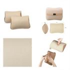 9129636743776 Aukee Car Headrest Pillow With Genuine Leather Memory