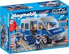 9236 Playmobil Policemen With Van Building Set 4008789092366