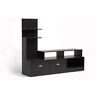 99-5019 Baxton Studio Armstrong Dark Brown Modern Tv Stand 847321012455
