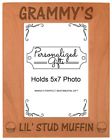 A-p-l-awf57-0353-v Personalized Gifts Grammys Lil Stud Muffin Baby Grandson Gift Natural