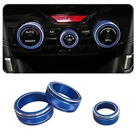 Ac Switch Knob Ring For Subaru Forester Accessories 2019-2022 Crosstrek