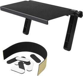 Ahier 744759644923 13 Inch Cable Box Shelf For Wall Mounted Tv Top Mount On Desktop