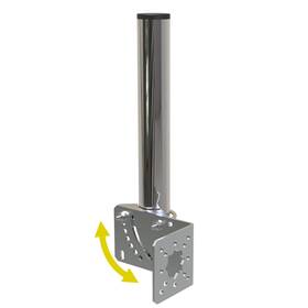 Aimeboost 728070640031 1.5 Inch Diameter And 12 Length Pole Mount Bracket To Wall Weather St