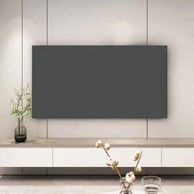 Alt-gry-55-65ince Alhbejt Tv Cover Display Protector For Lcd Led Dust Desktop Hanging T