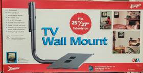 Algw27 Allegro By Zenith Tv Wall Mount Swivel And Tilt Fits 25 Inch Or 27 Usa