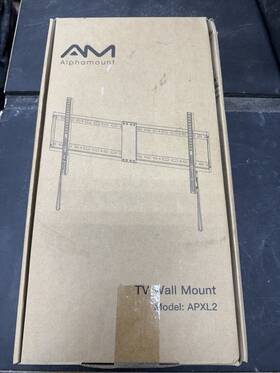 Apxl2 Alphamount Tv Wall Mount Bracket Model Universal Mounting Solution