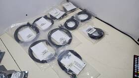 Cm11312 Altinex Ten New Momentary Black Snap-in Switches With 8 Ft. Leads And Led