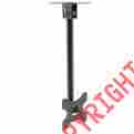 Am-pbc100 Arrowmounts Ceiling Mount W Adjustable Pole Angle For 10 32 Flat Tv 812768012061
