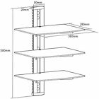 Am-shelf3 Arrowmounts Aluminum-tempered Glass Dvd 812768012269