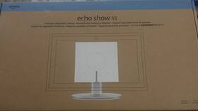 53-100393 Amazon - Stand For Echo Show 15 Premium Aluminium Adjustable 360 Swivel