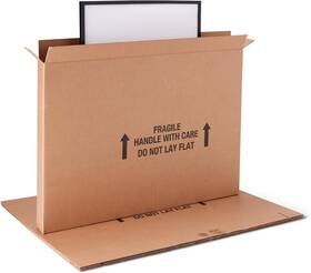 Amazon 840324433593 Basics Tv Moving Box For 50-inch Picture And Mirror Heavy Duty Shipp