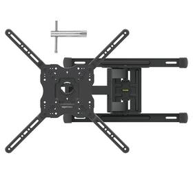 B09jwr8pg2 Amazon Basics Full Motion Tv Wall Mount For 32-86 Inch Tvs - Horizontal Leveling