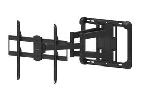 S65a Amazon Basics Articulating Tv Mount 37 To 80 Up 132 Lbs Heavy Duty Led Extension Dual