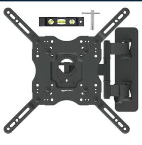 Am40a Amazonbasics Amazon Basics Full Motion Articulating Tv Wall Mount With Swivel And Tilt For