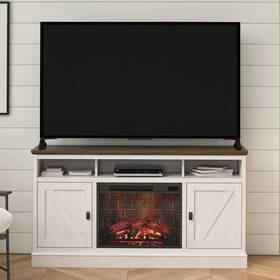 Ameriwood Home 195925864797 1674096wcom Ashton Lane Electric Fireplace Tv Stand For Tvs Up To