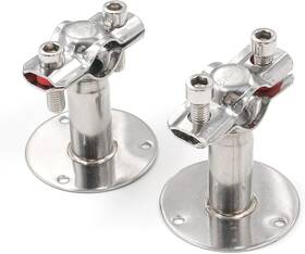 112777 Antrader Pipe Bracket Clamp Dia 19mm Fit For 1/2-inch Silver