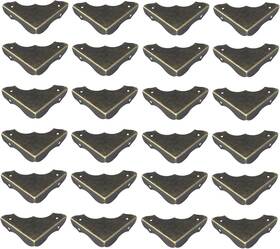 Bz108202 Antrader 24-pack Box Corner Guards Metal 1.5 Inch X Bronze Tone