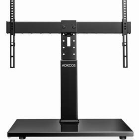 B0cx7xwlxq Aokcos Universal Swivel Tv Stand Base For 32-75 Inch Tvs - Table Top Height Adjustable