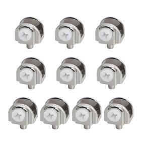 K117 Aopin 744114944873 Glass Shelf Bracket Clamp Holder Mirror Clip / 5-8mm