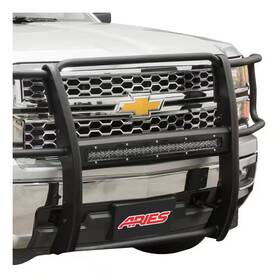 Aries 313056157131 Pro Series 30-inch Black Steel Light Bar Cover Plate