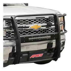 Aries 711181062984 Pro Series 30-inch Black Steel Light Bar Cover Plate