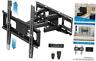 Arl506d-es Tv Wall Mount For Most Tvs Heavy Duty Dual Arm