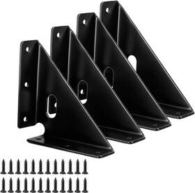 Sj-hd-04 Armiika 4 Pcs Heavy Duty Gusset Joints 3.38 5.12 0.98 In 4pcs B 5.11 X 1