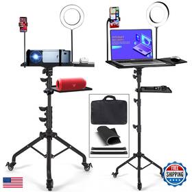 B0cgm4wmr5 Asltoy Projector Tripod Stand With Wheels Laptop L